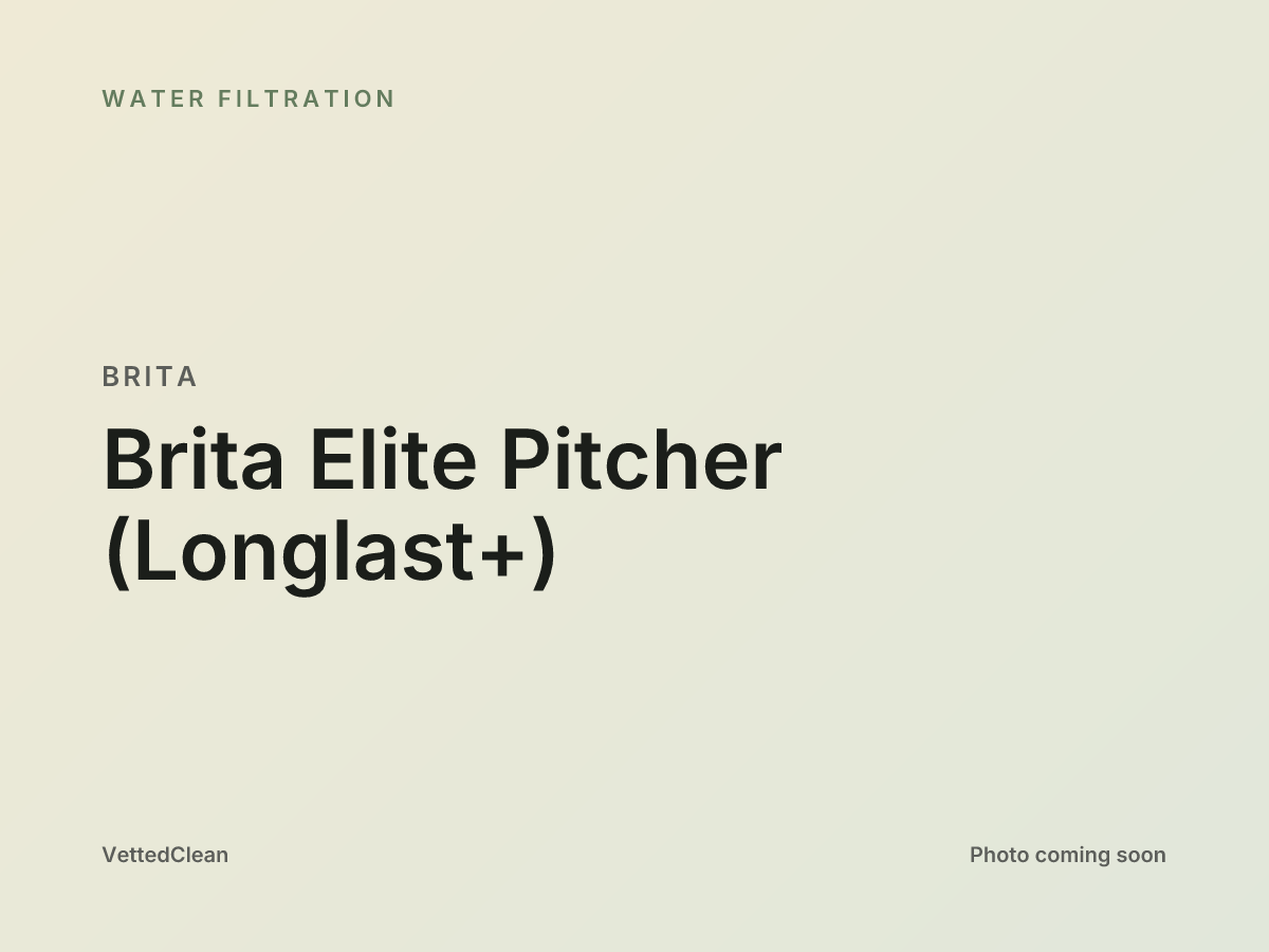 Brita Elite (Longlast+) water pitcher