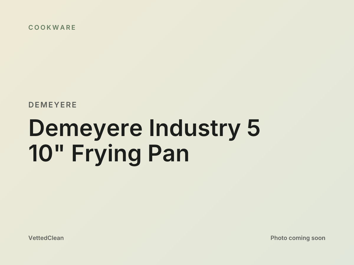 Demeyere Industry 5 10-inch frying pan