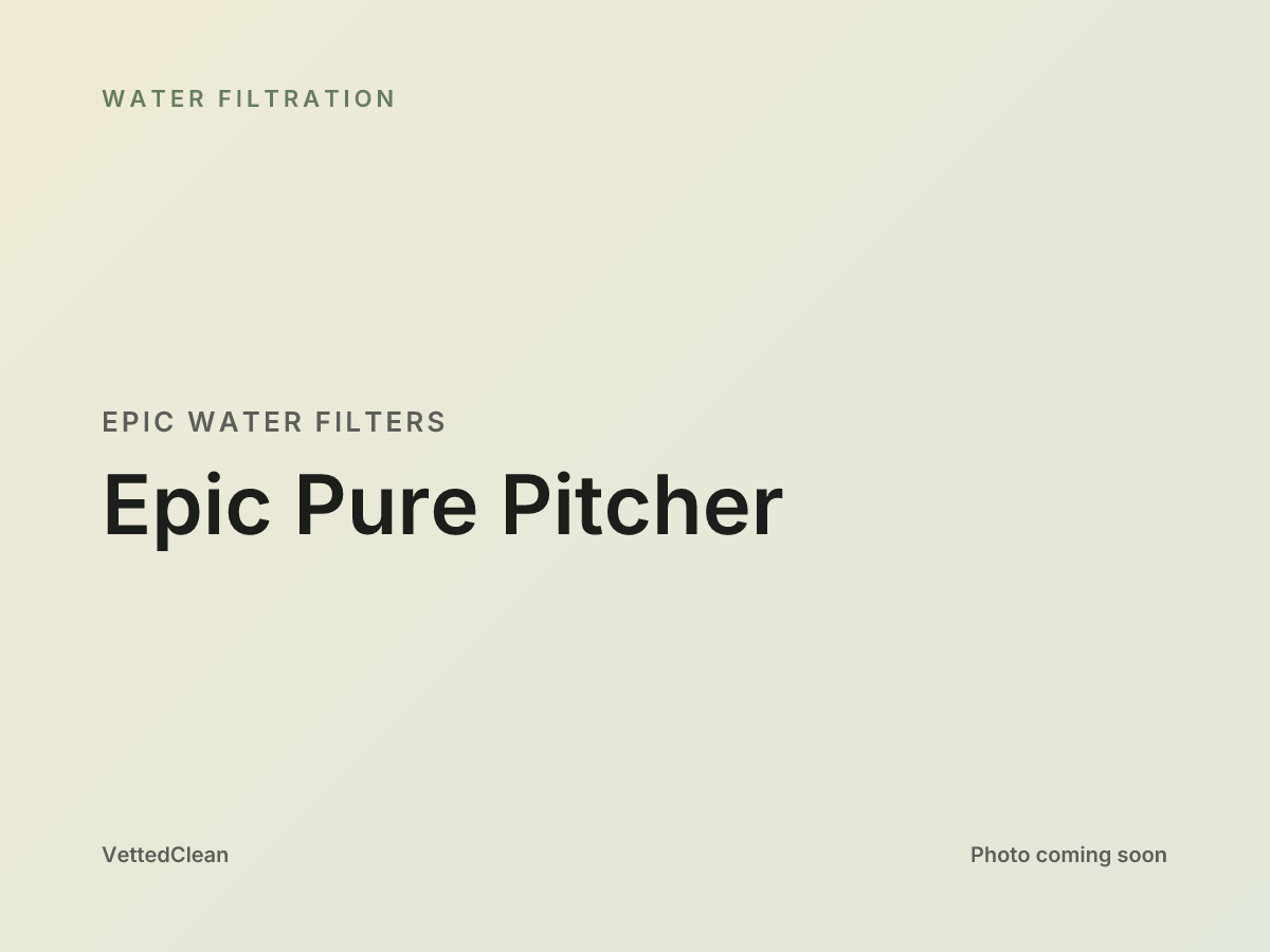 Epic Pure pitcher in white
